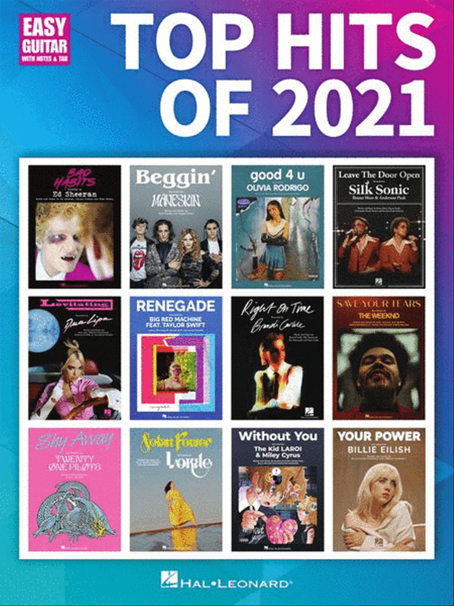 Top Hits of 2021 Electric Guitar scores gallery preview page 2