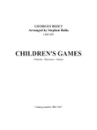 Children's Games