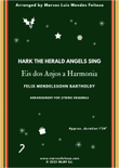 Hark The Herald Angels Sing (Eis dos Anjos a Harmonia) - String Ensemble mini preview