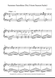 Summer Sunshine (No.3 from Season Suite)
