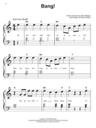 Kids' Pop Songs – Instant Piano Songs Easy Piano scores gallery preview page 4