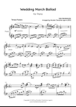 Wedding March (BALLADE Piano Version)