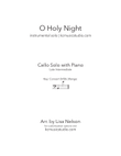 O Holy Night - Advanced Cello and Piano