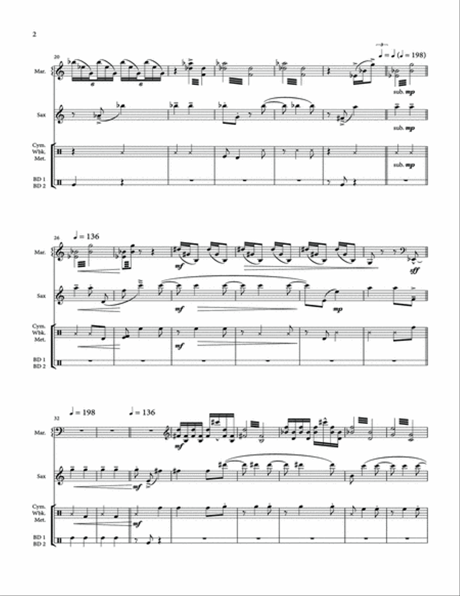 Time After Time - Score & Parts Score scores gallery preview page 2