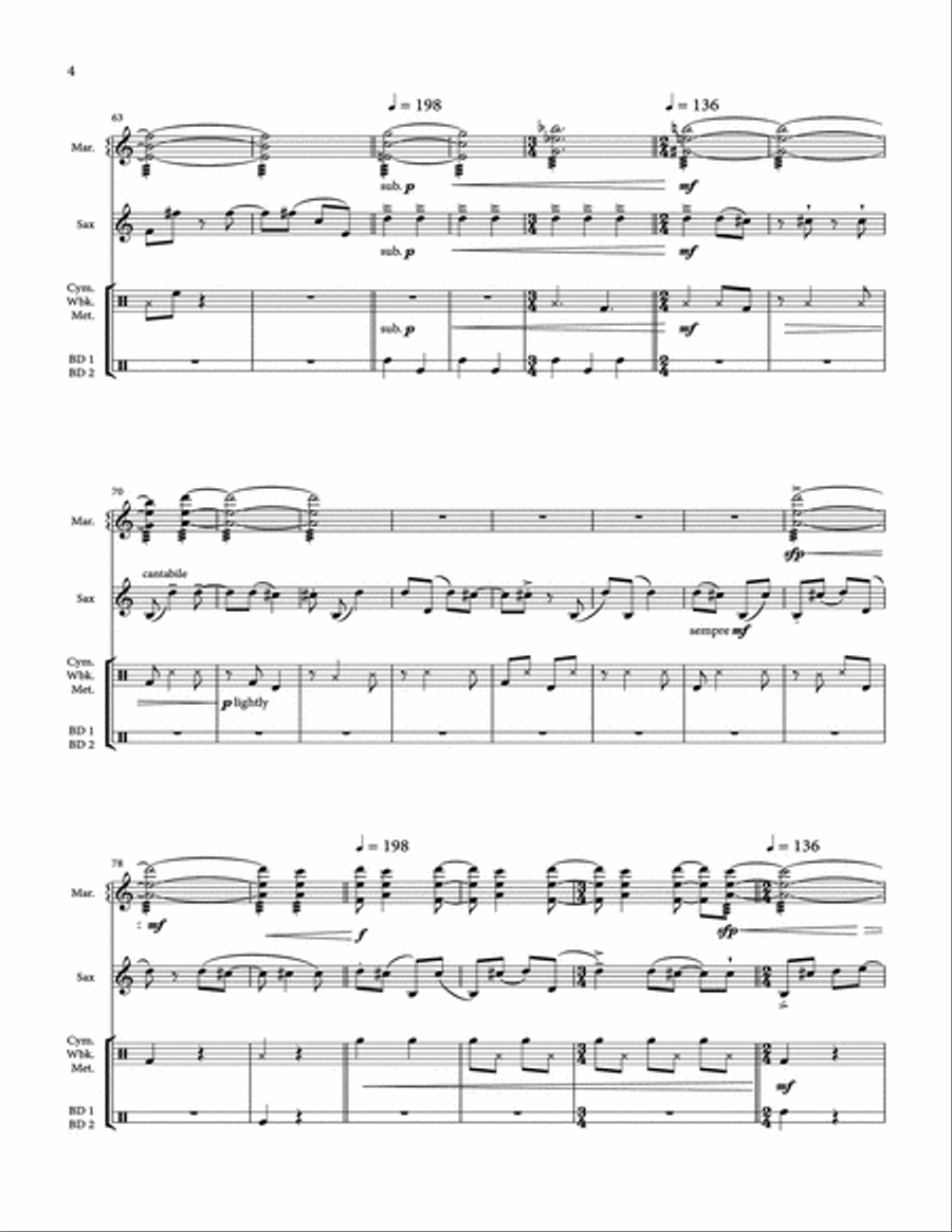 Time After Time - Score & Parts Score scores gallery preview page 4