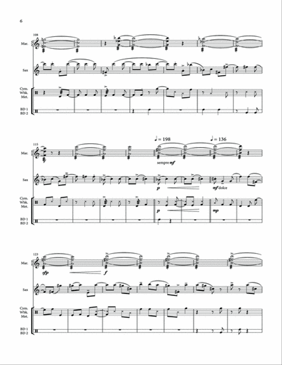 Time After Time - Score & Parts Score scores gallery preview page 6