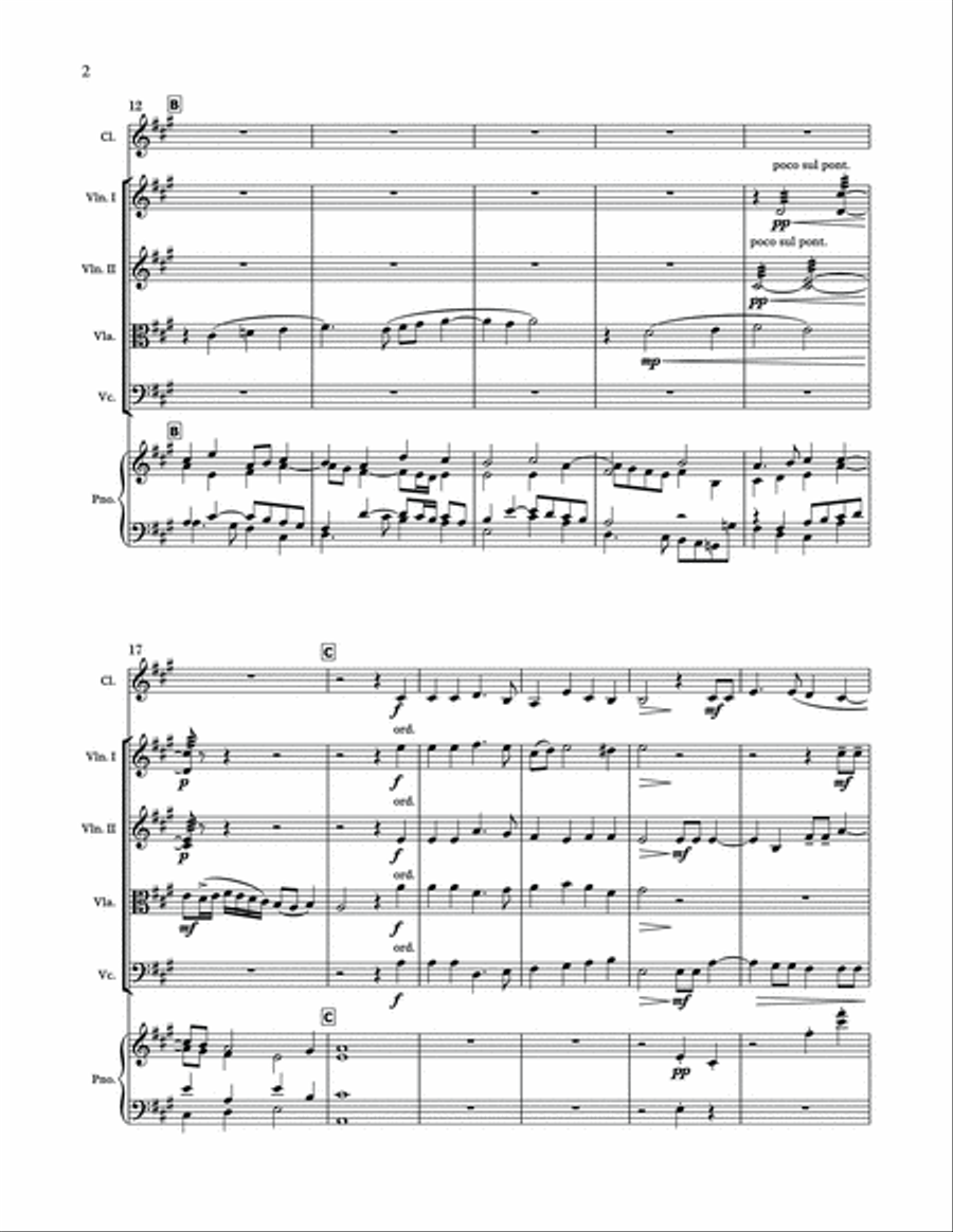 Gibbons Suite - Score & Parts Score scores gallery preview page 2