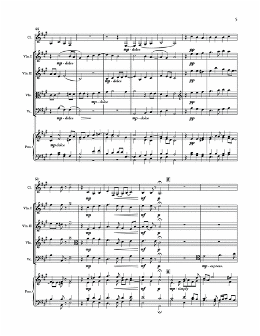 Gibbons Suite - Score & Parts Score scores gallery preview page 5