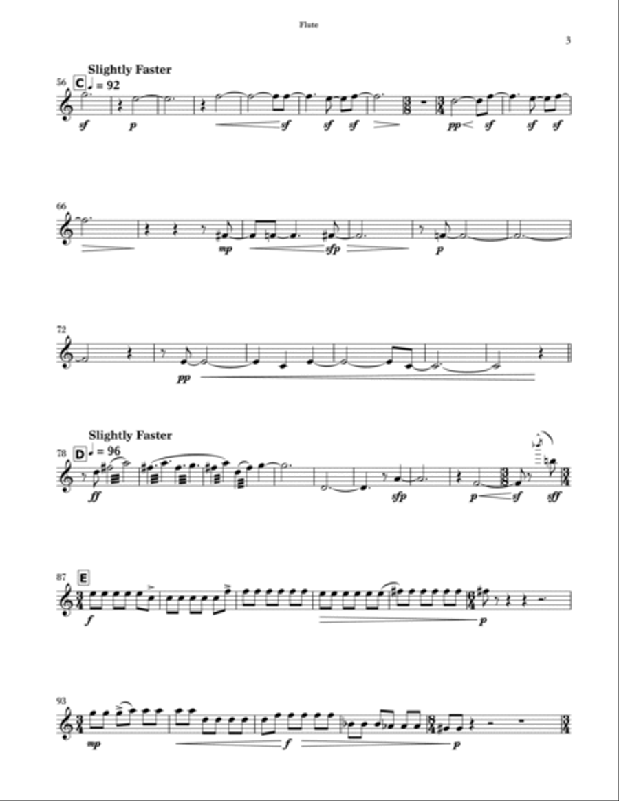 I Know Where Everything Is - Parts School and Community scores gallery preview page 2