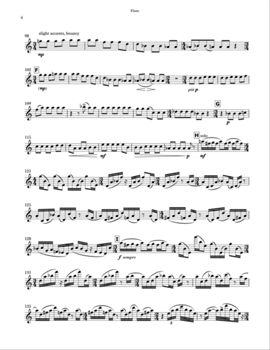 I Know Where Everything Is - Parts School and Community scores gallery preview page 3