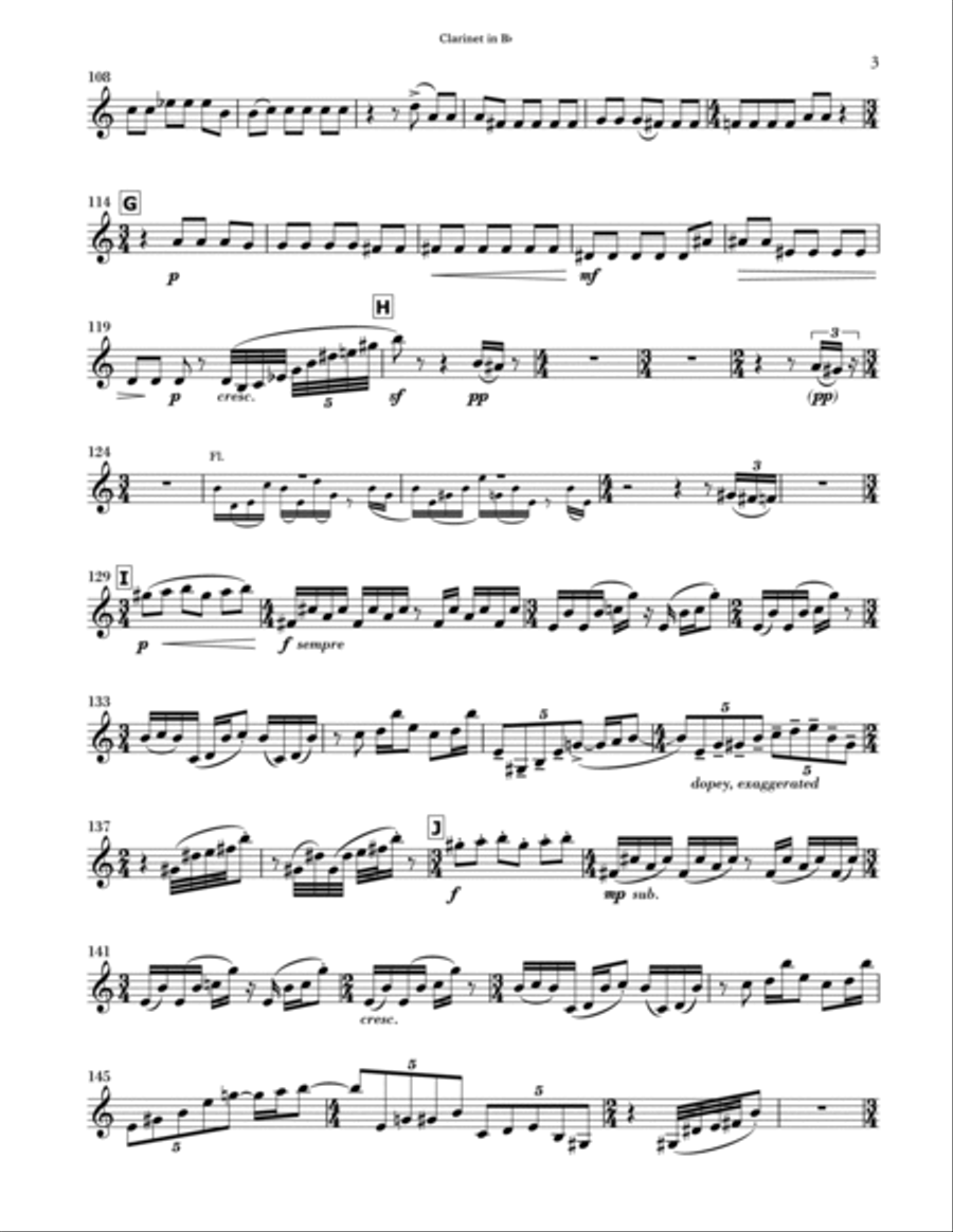 I Know Where Everything Is - Parts School and Community scores gallery preview page 6