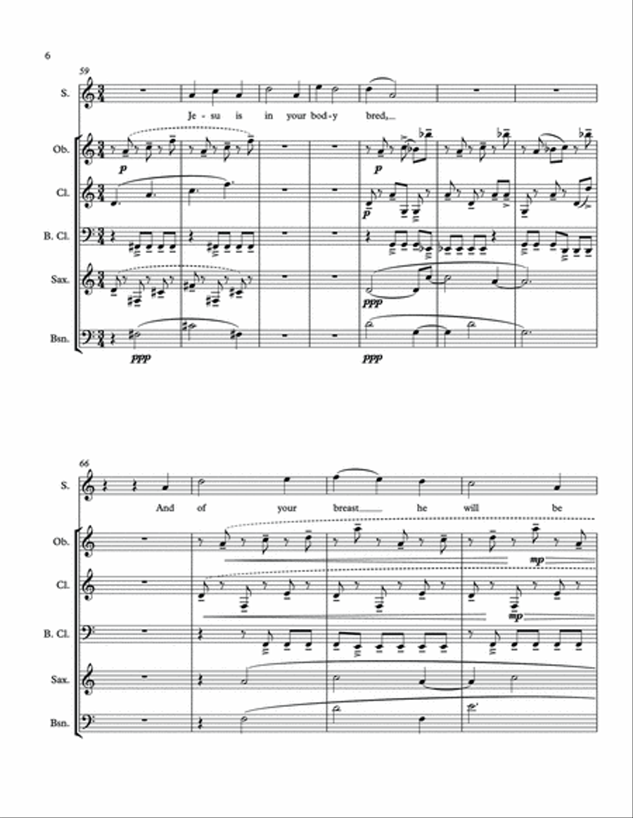 Hymns for Private Use - Score & Parts Score scores gallery preview page 6