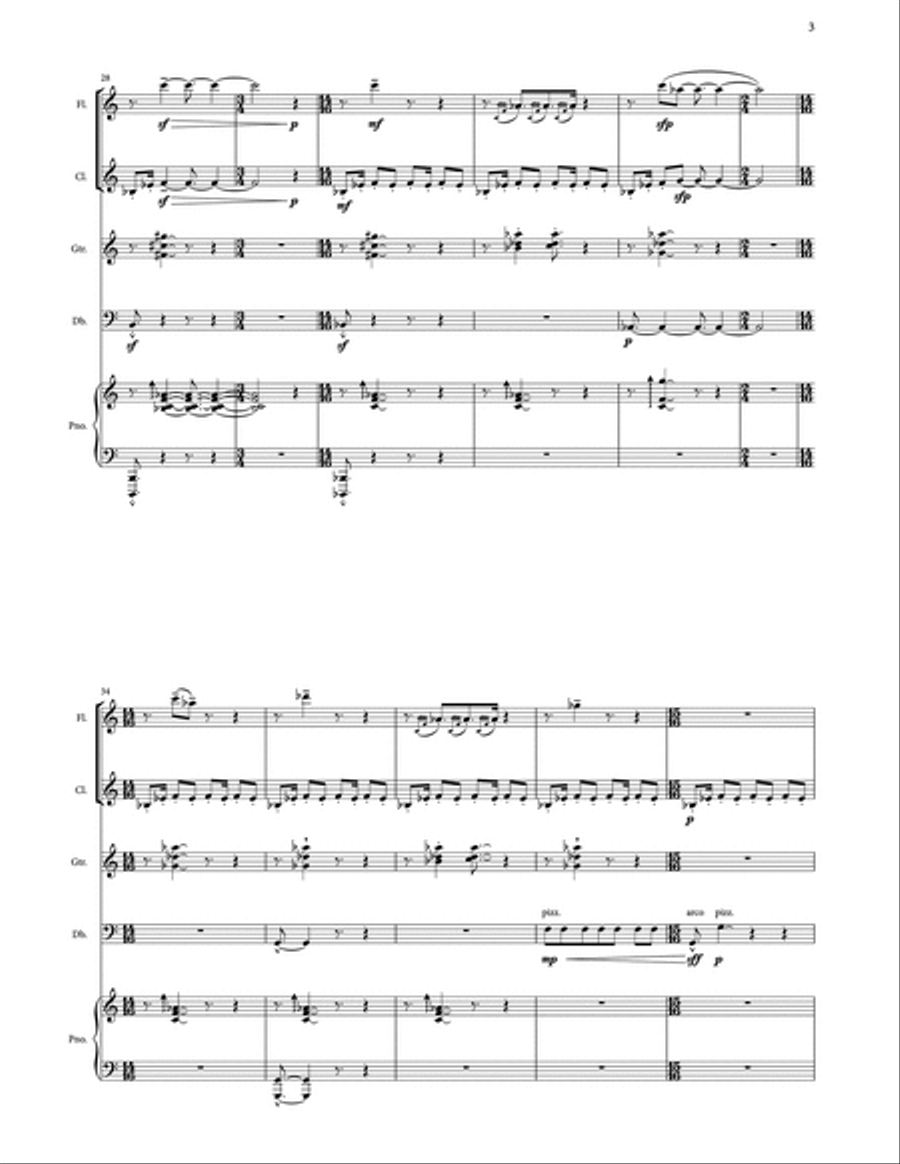 How About Now - Score & Parts Score scores gallery preview page 3