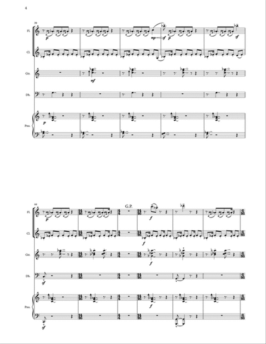 How About Now - Score & Parts Score scores gallery preview page 4