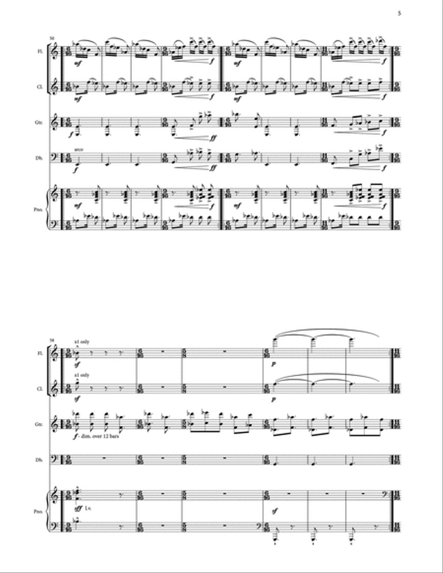 How About Now - Score & Parts Score scores gallery preview page 5