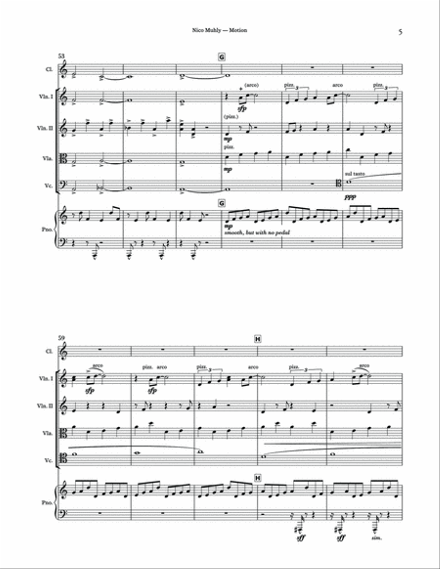 Motion - Score & Parts Motion - Score & Parts Score scores gallery preview page 5