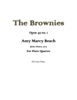 Amy Beach - The Brownies set for flute quartet