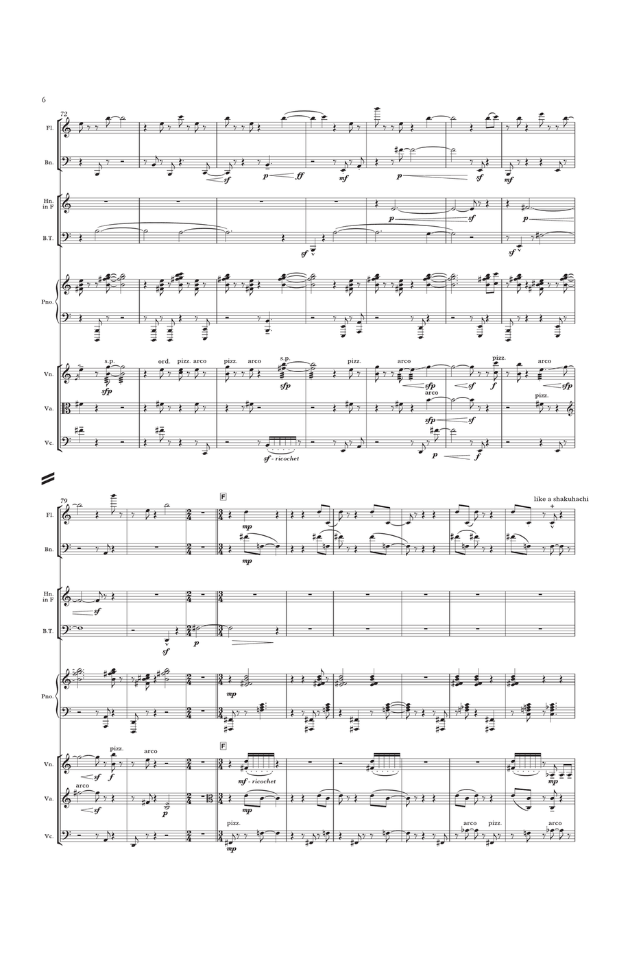 Step Team - Full Score by Nico Muhly Score - Digital Sheet Music page 6