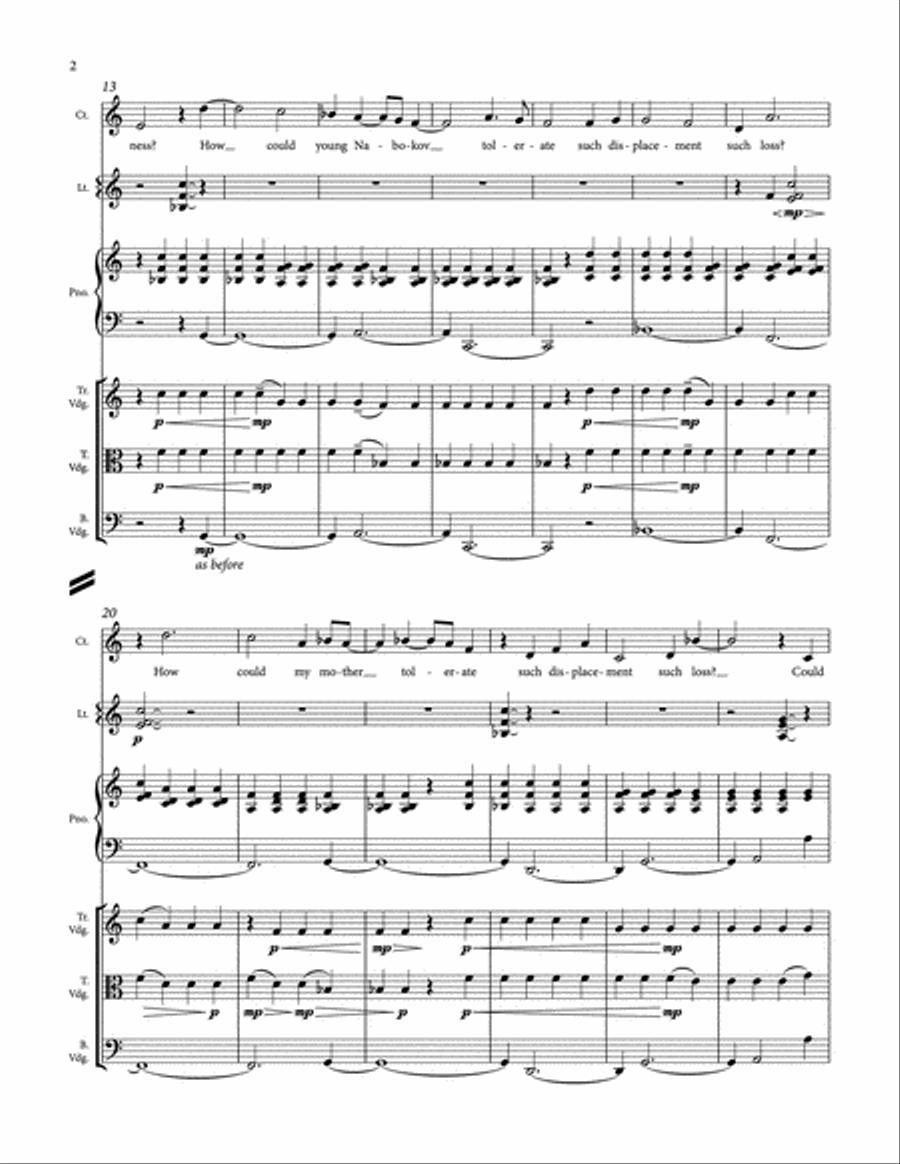 Principles Of Uncertainty - Score Score scores gallery preview page 2