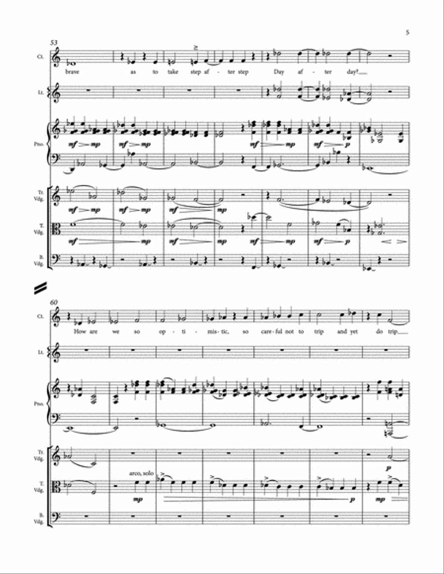 Principles Of Uncertainty - Score Score scores gallery preview page 5