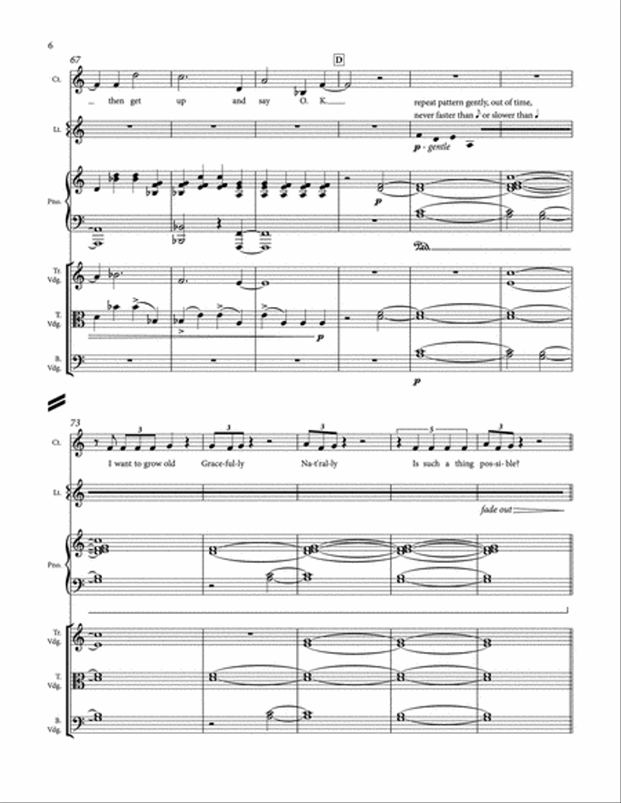 Principles Of Uncertainty - Score Score scores gallery preview page 6