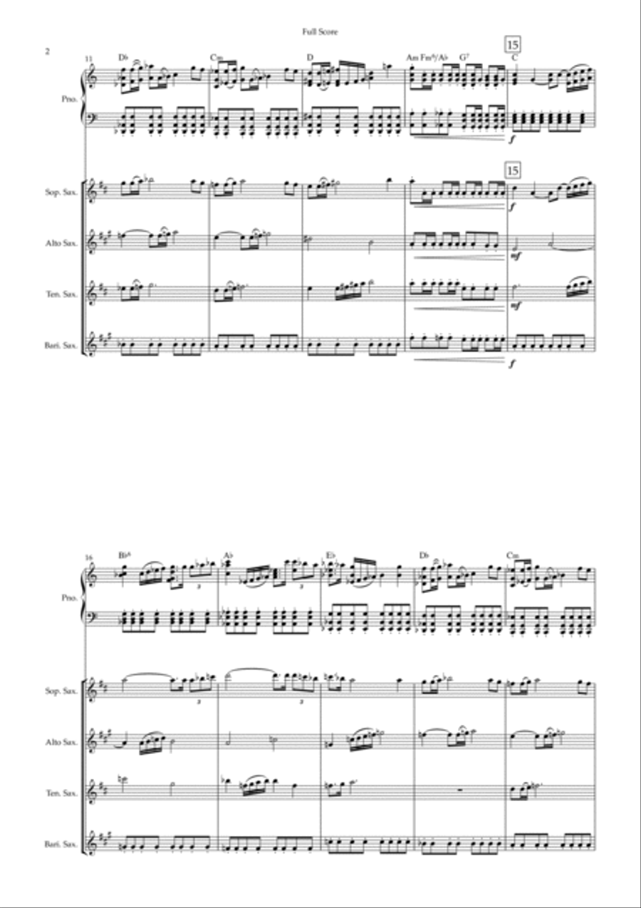 The Legend Of Zelda Tenor Saxophone scores gallery preview page 2