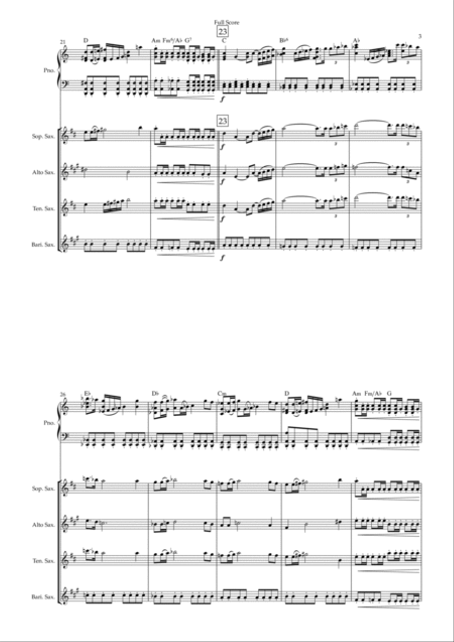 The Legend Of Zelda Tenor Saxophone scores gallery preview page 3