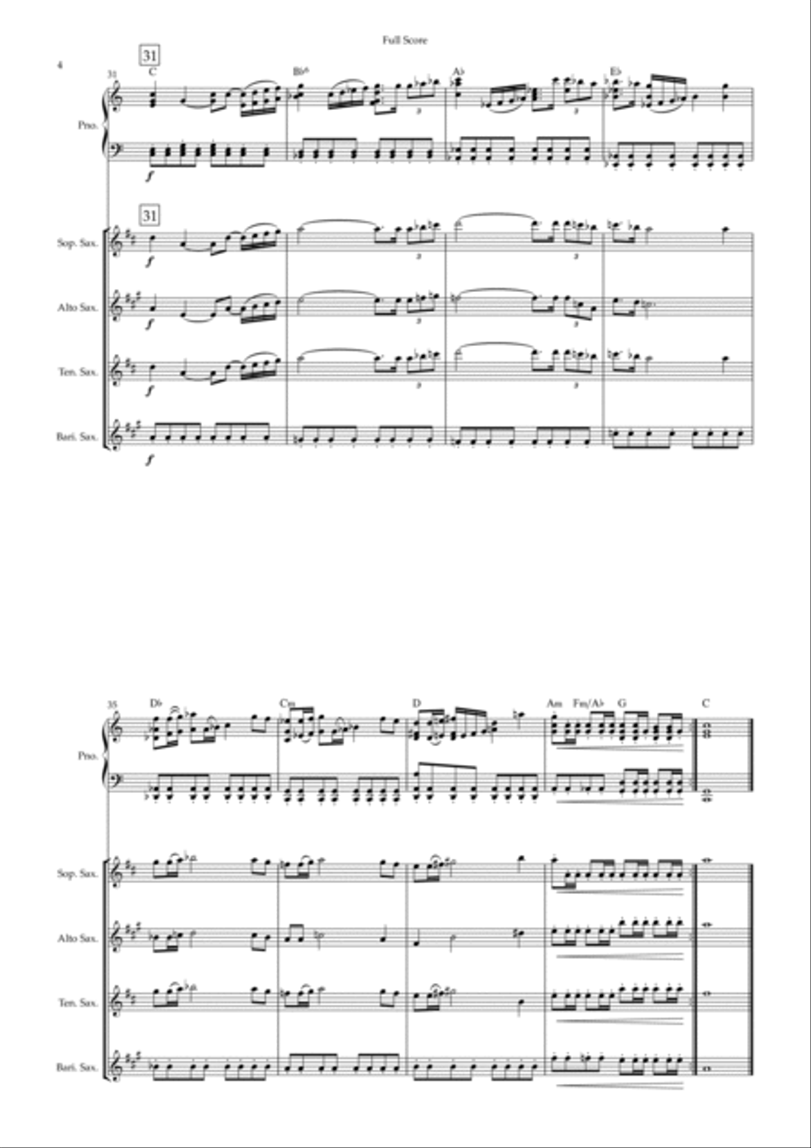 The Legend Of Zelda Tenor Saxophone scores gallery preview page 4