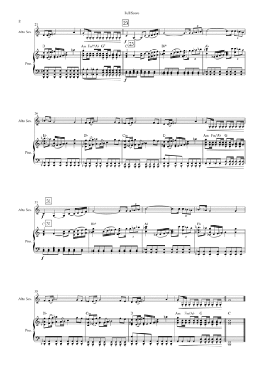 The Legend Of Zelda Alto Saxophone scores gallery preview page 2