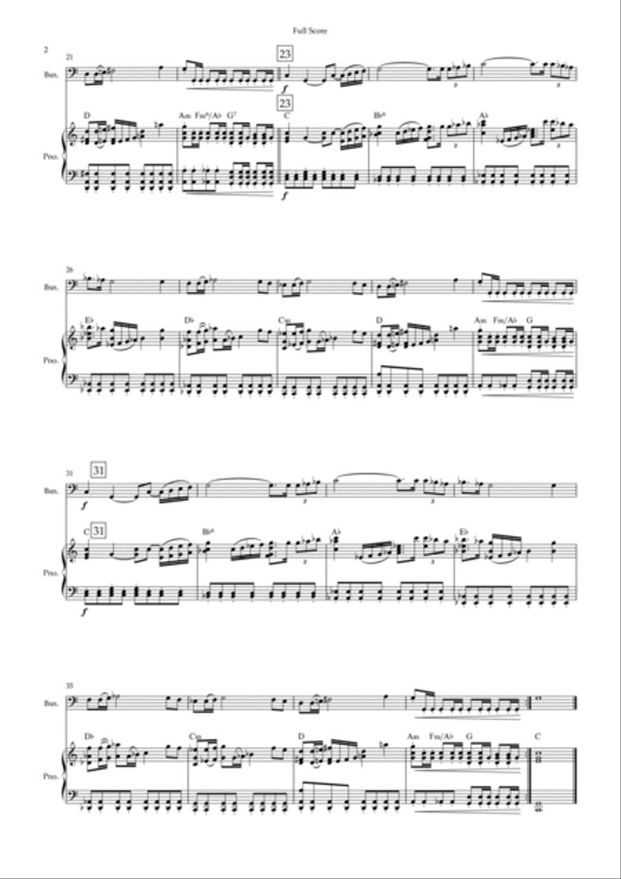 The Legend Of Zelda Bassoon scores gallery preview page 2