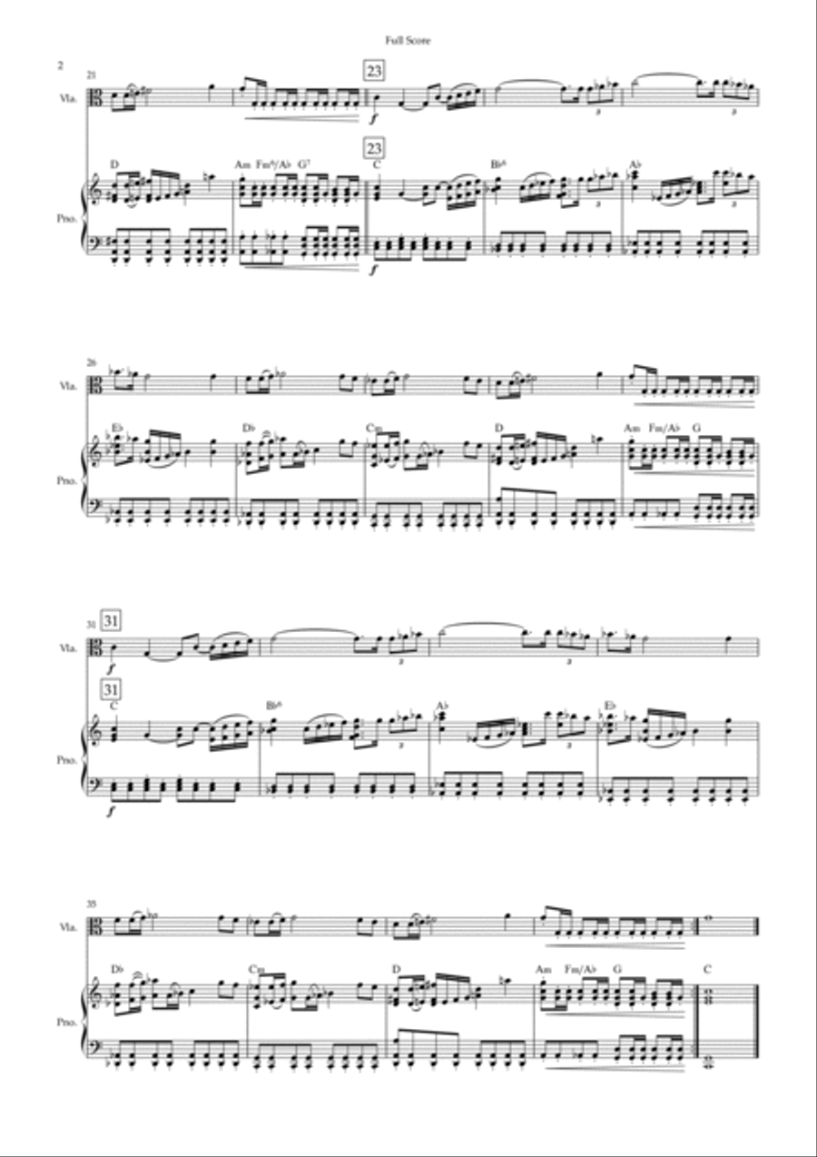 The Legend Of Zelda Viola scores gallery preview page 2