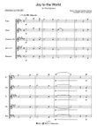 Joy to the World for Wind Quintet