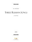 Three Russian Songs, Op. 74, 1999