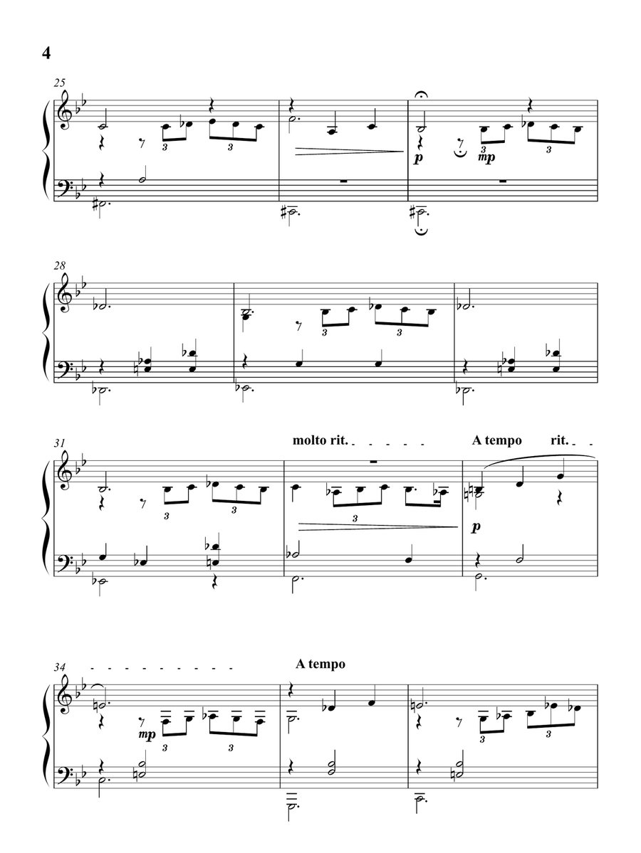Parce Que Parce Que Piano Solo scores gallery preview page 4