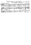 W. A. MOZART In te spero, oh sposo amato KV 440 Soprano or Mezzosoprano and piano A major ( transcri