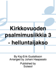 Kirkkovuoden psalmimusiikkia 3 - helluntaijakso