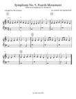 Symphony No. 9, Fourth Movement