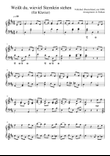 Weißt du, wieviel Sternlein stehen (für Klavier)