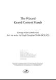 The Wizard - Grand Contest March by George Allan - Arranged for Sextet