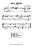 Jazz Piano: Happy Birthday To You (Jazz/Blues/Gospel) - Traditional