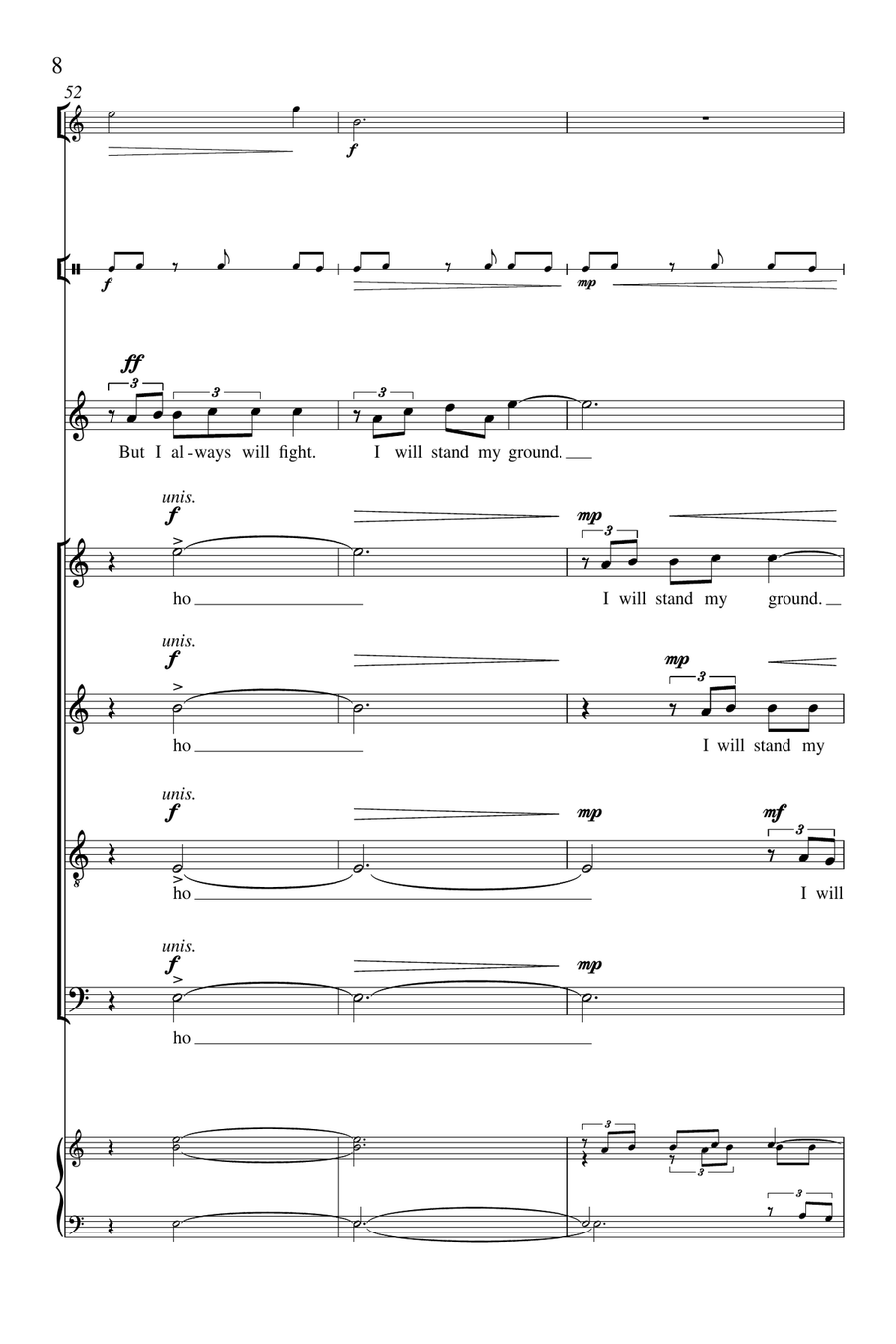 Warrior Warrior 4-Part scores gallery preview page 7