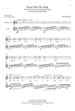 Sweet Was The Song (Downloadable)