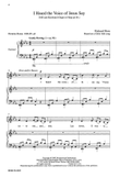 I Heard the Voice of Jesus Say (Downloadable)