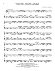 Toccata For Marimba