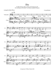 For the Beauty of the Earth--cello solo