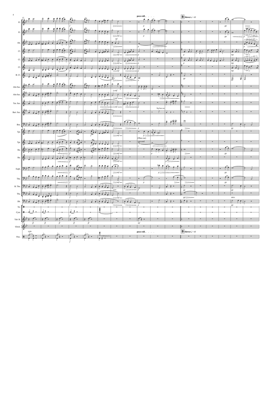 Three Spirituals Three Spirituals Concert Band scores gallery preview page 4