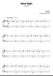 Silent Night (easy piano)