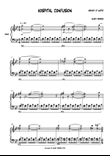 Hospital Confusion: piano solo, atmospheric underscore