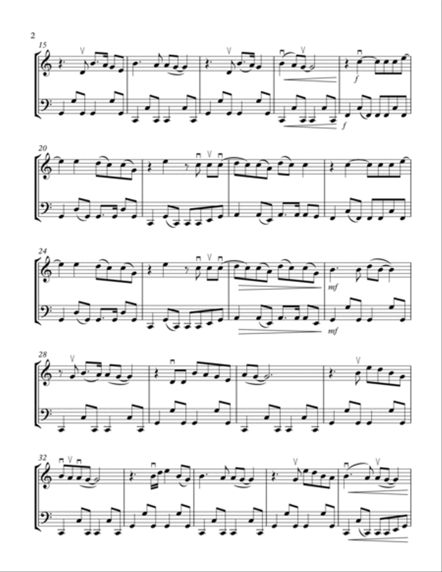 Baby I Need Your Lovin' Cello scores gallery preview page 2