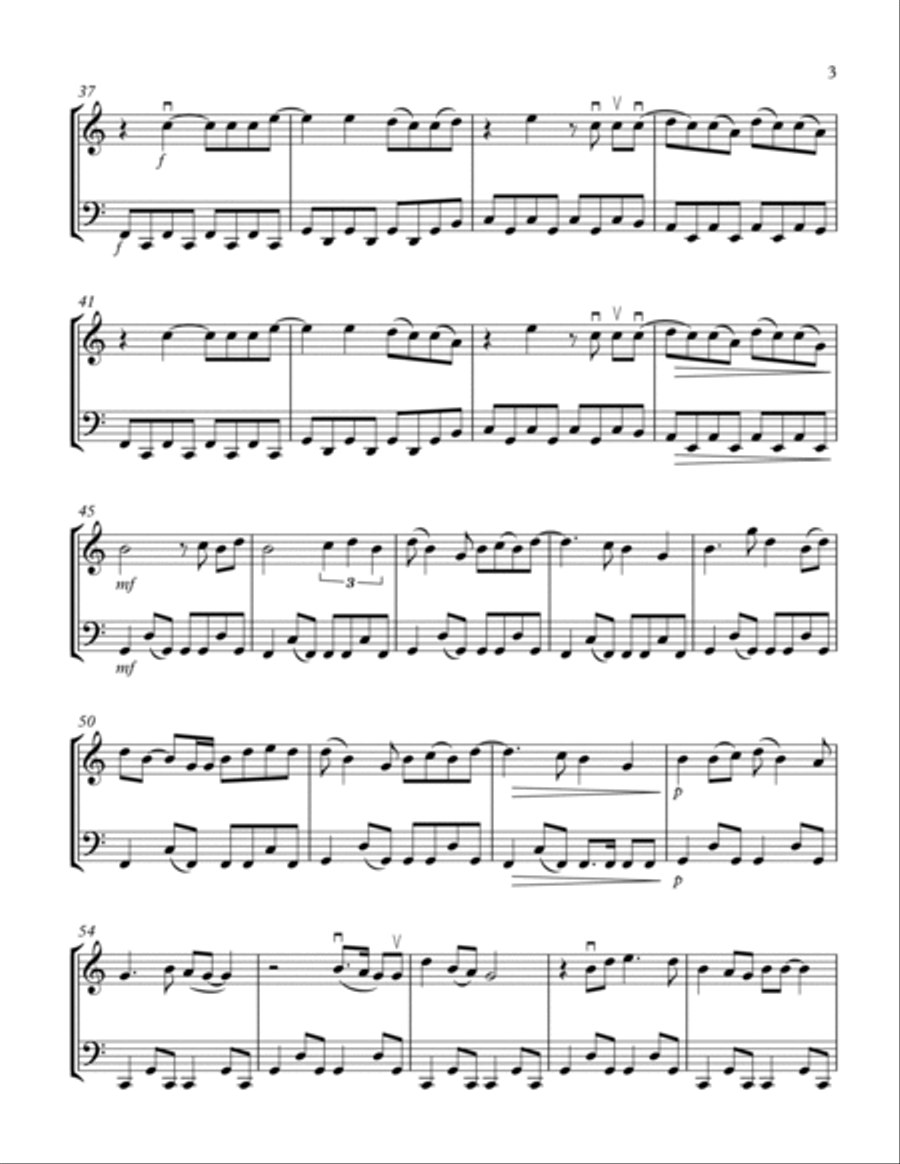 Baby I Need Your Lovin' Cello scores gallery preview page 3